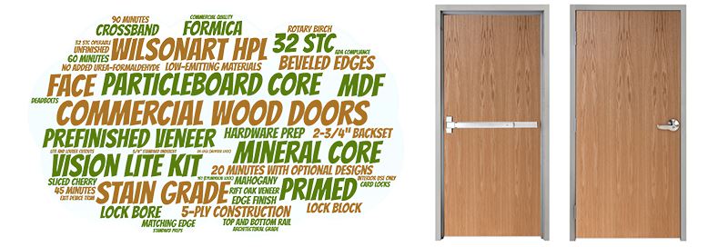 wooden fire door supplier